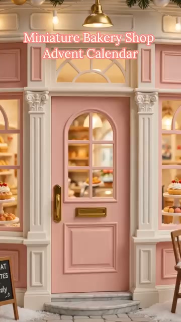 Miniature Bakery Shop Advent Calendar
