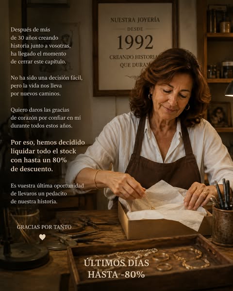 ¡Últimas unidades! Hasta agotar existencias