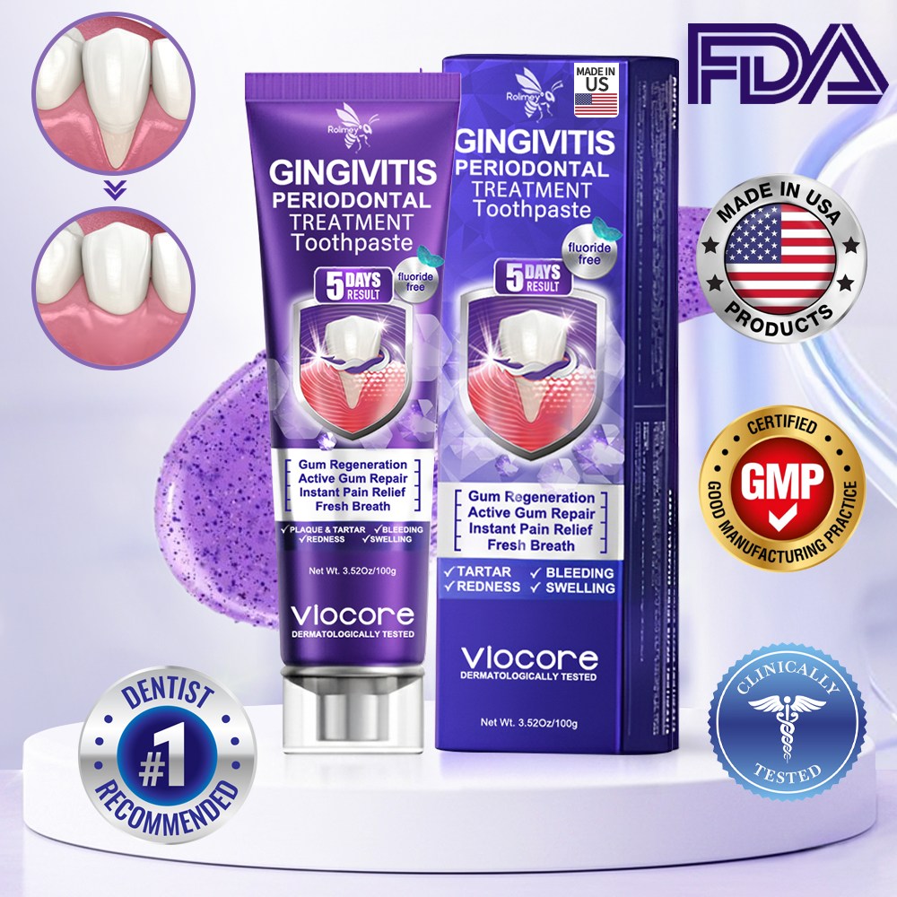 Gum Healing Endorsed by the Academy of Periodontology (AAP) | Delivery within 2-4 working days | Full refund guarantee