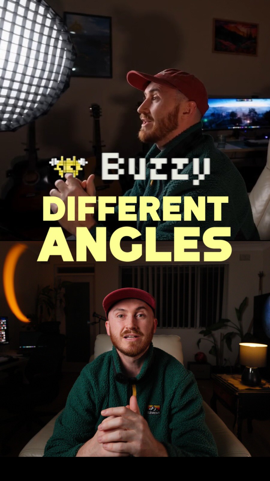 Anúncio de Buzzy Now