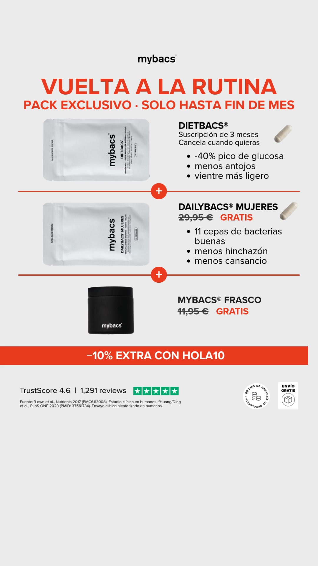 Pack Exclusivo Solo hasta fin de mes