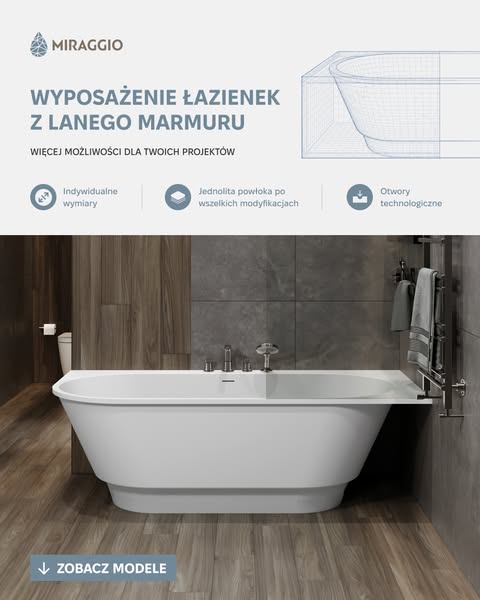 Сeramika łazienkowa do cięcia