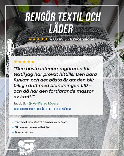 Mattor och säten som nya
