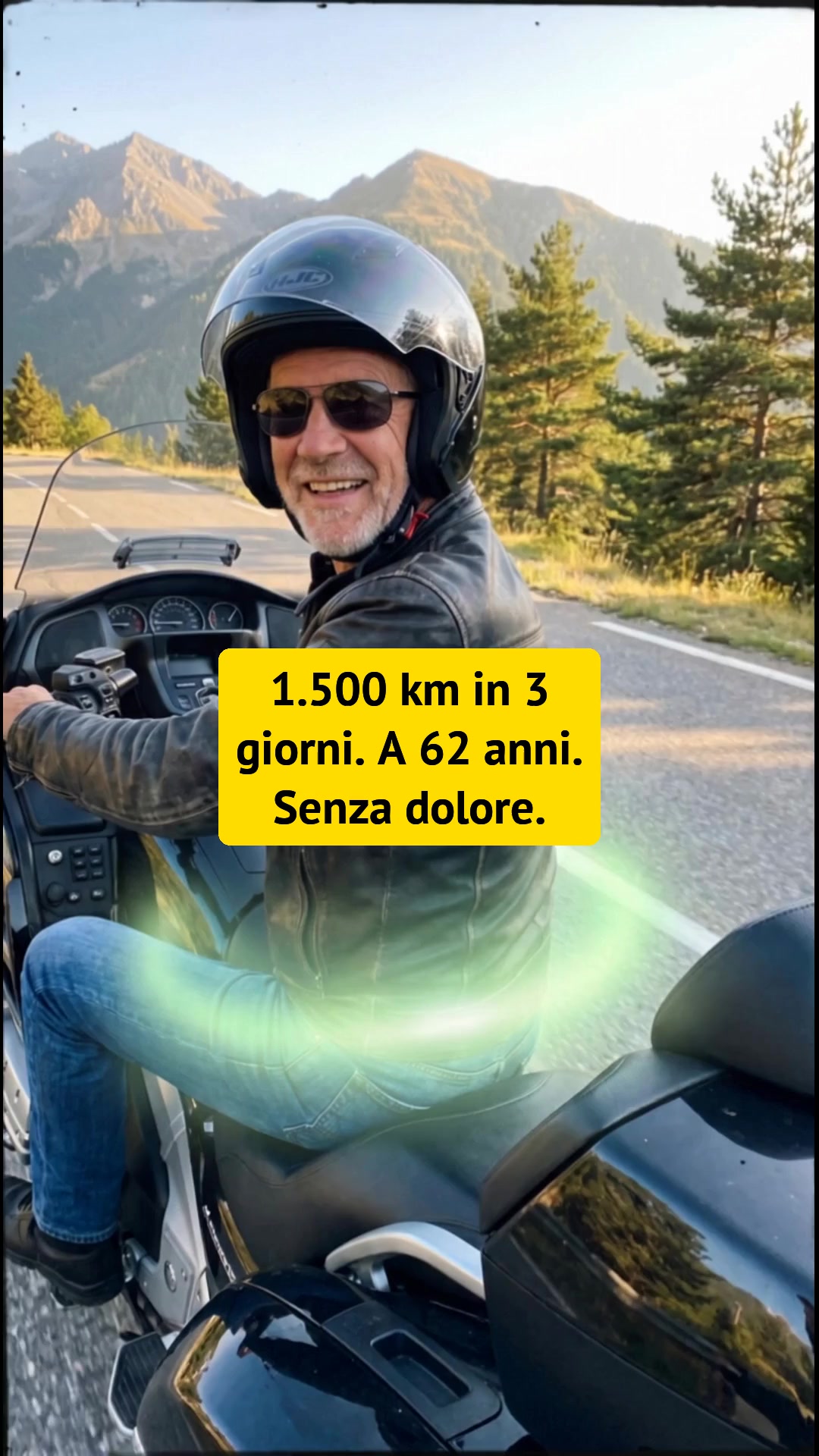 Non era l'età. Era la sella.