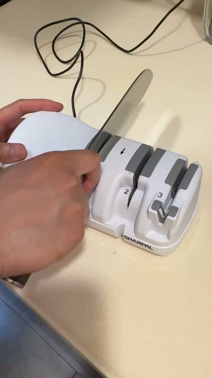 Black Friday Deal｜3-Stage Electric & Manual Knife Sharpener