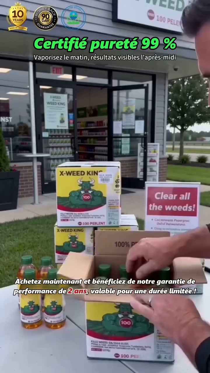 Désherbage puissant : éliminez les mauvaises herbes jusqu’à la racine