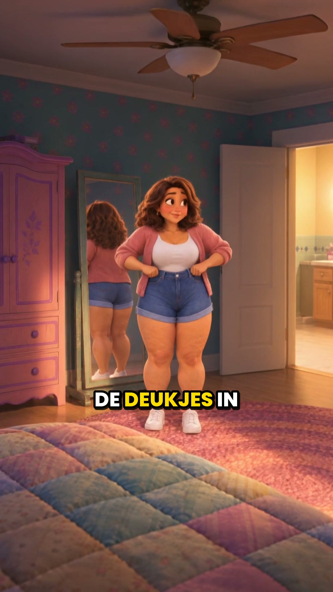 Een gladdere huid op billen en benen
