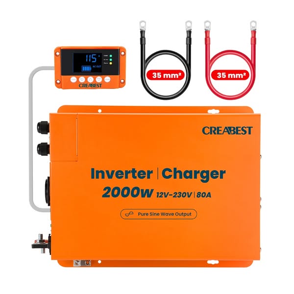 Convertisseur 2000W avec Chargeur 80A