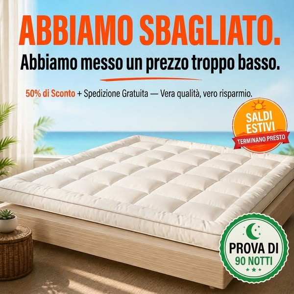 Meriti un sonno migliore.