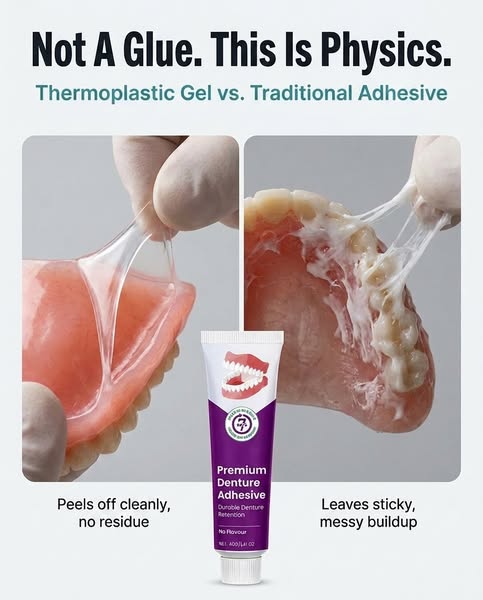 Read this if you wear dentures and use denture adhesive.
