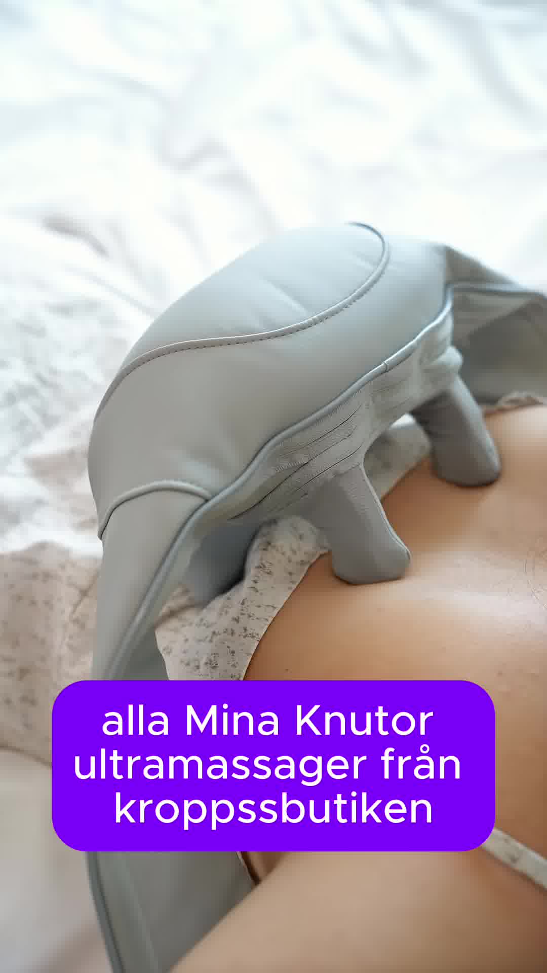 Massage hemma? Vi har lösningen!