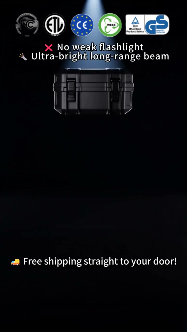 High-Power Zoom Flashlight