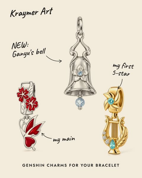 New Genshin charm: Ganyu