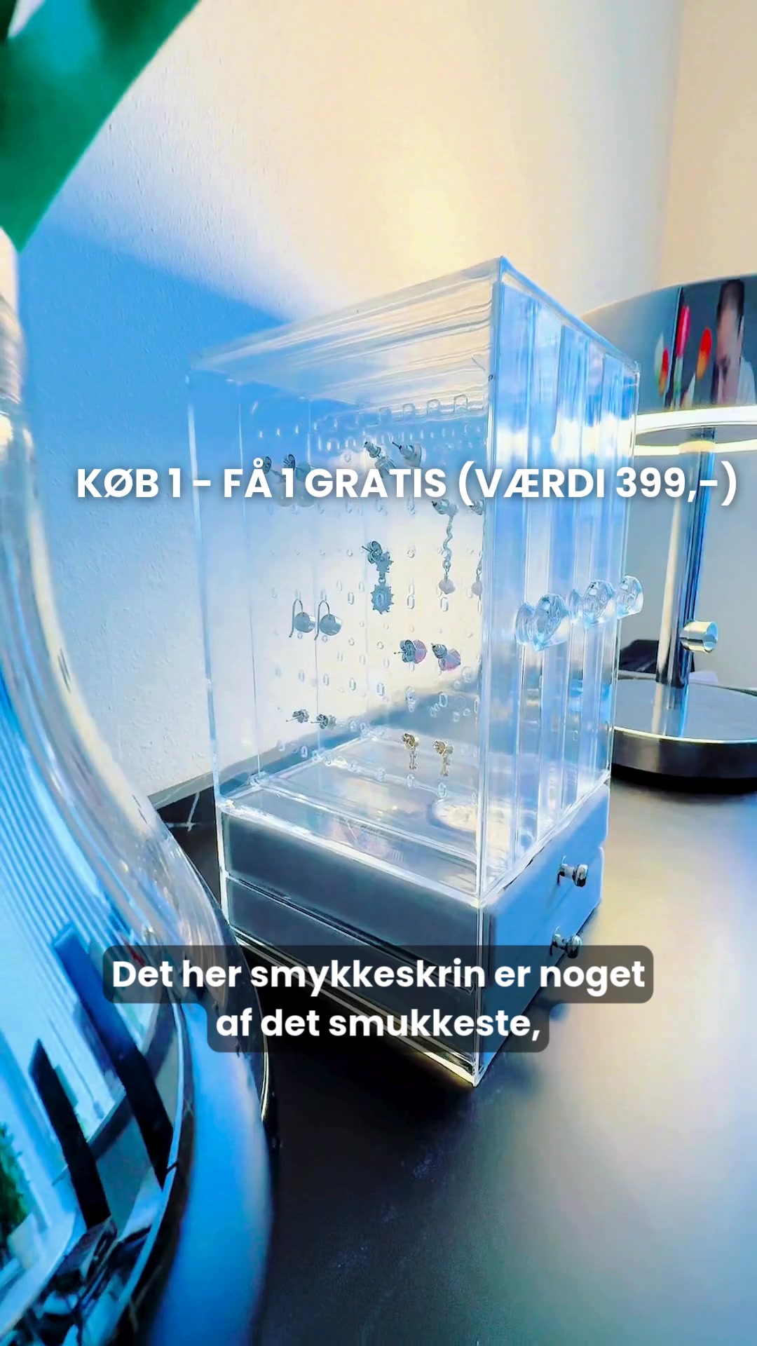 Perfekt gave – køb 1 smykkeskrin, få 1 GRATIS (værdi 399 kr.)