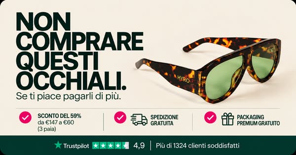 3 paia. 60€. Fai tu i conti.