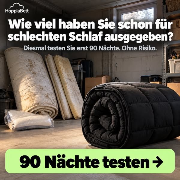 Statt 600 € für eine neue Matratze