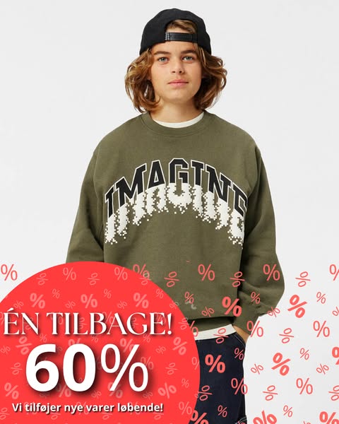 ÉN TILBAGE – Spar 60%