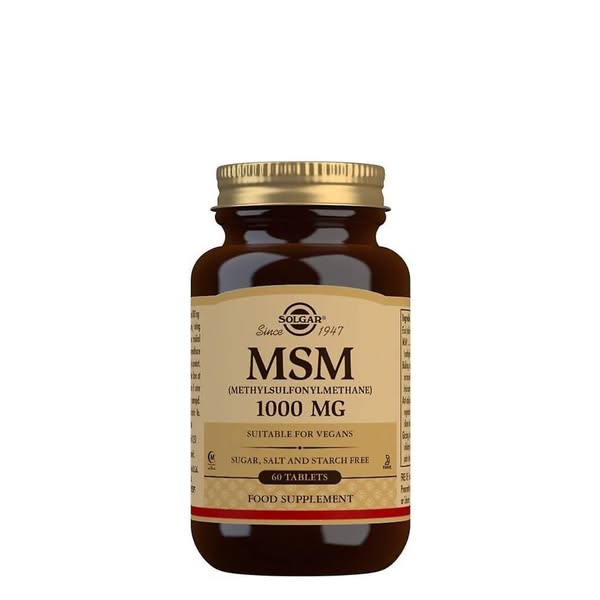 Solgar MSM 1000 mg 60 comprimidos - €21.82