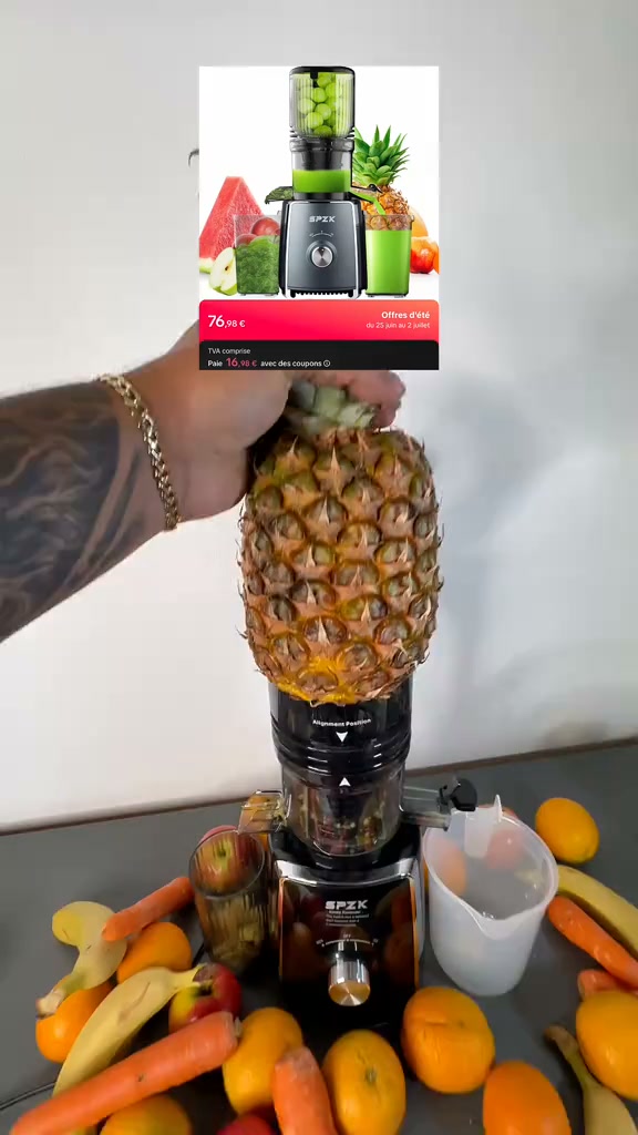 49,99 € pour votre jus frais maison chaque matin – fini la centrifugeuse bruyante et le gaspillage
