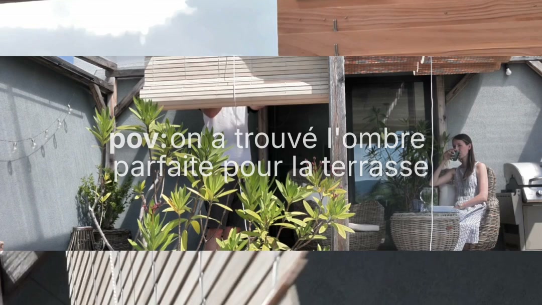 L'ombrage parfait pour votre espace extérieur
