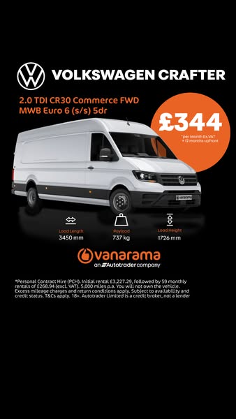 Our best value van deals