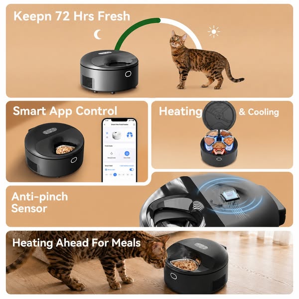 EVOTAILS AI Wet Food Feeder (Global Debut)