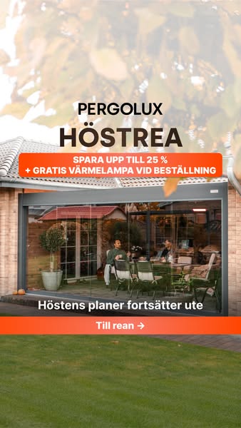Sista chansen: Gör uteplatsen redo för hösten!