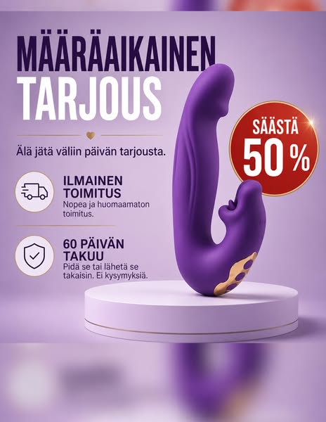 Enemmän nautintoa vain muutamassa minuutissa