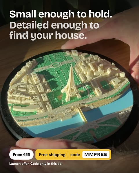 Any address, in 3D. From €55