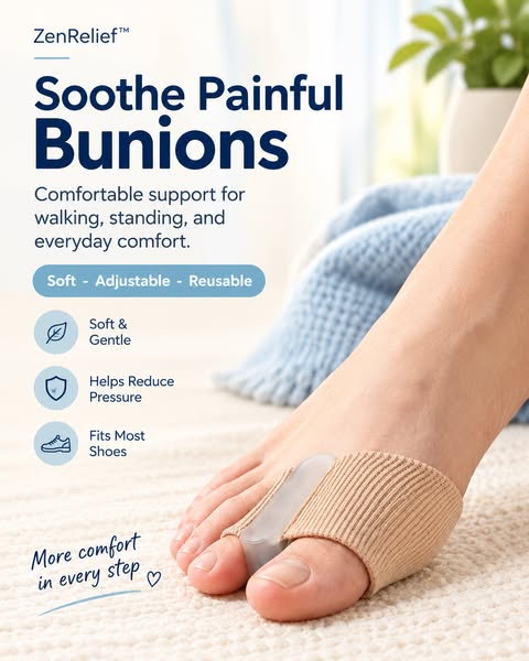 Comfortable Support for Your Toes & Feet