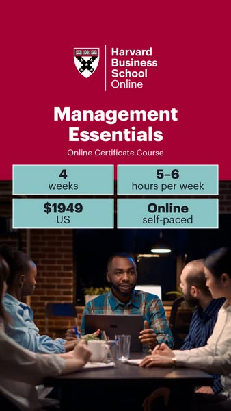 HBS Online - Management Essentials