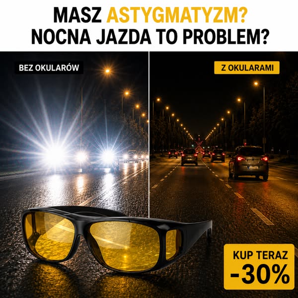 Koniec z oślepiającymi światłami po zmroku!