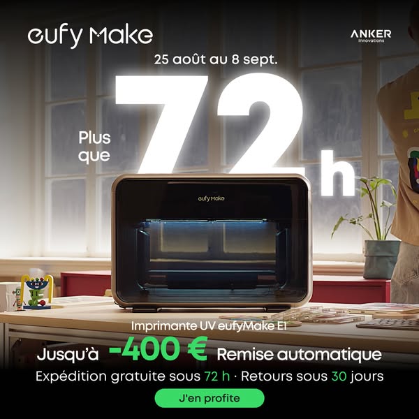 Imprimante UV eufyMake E1