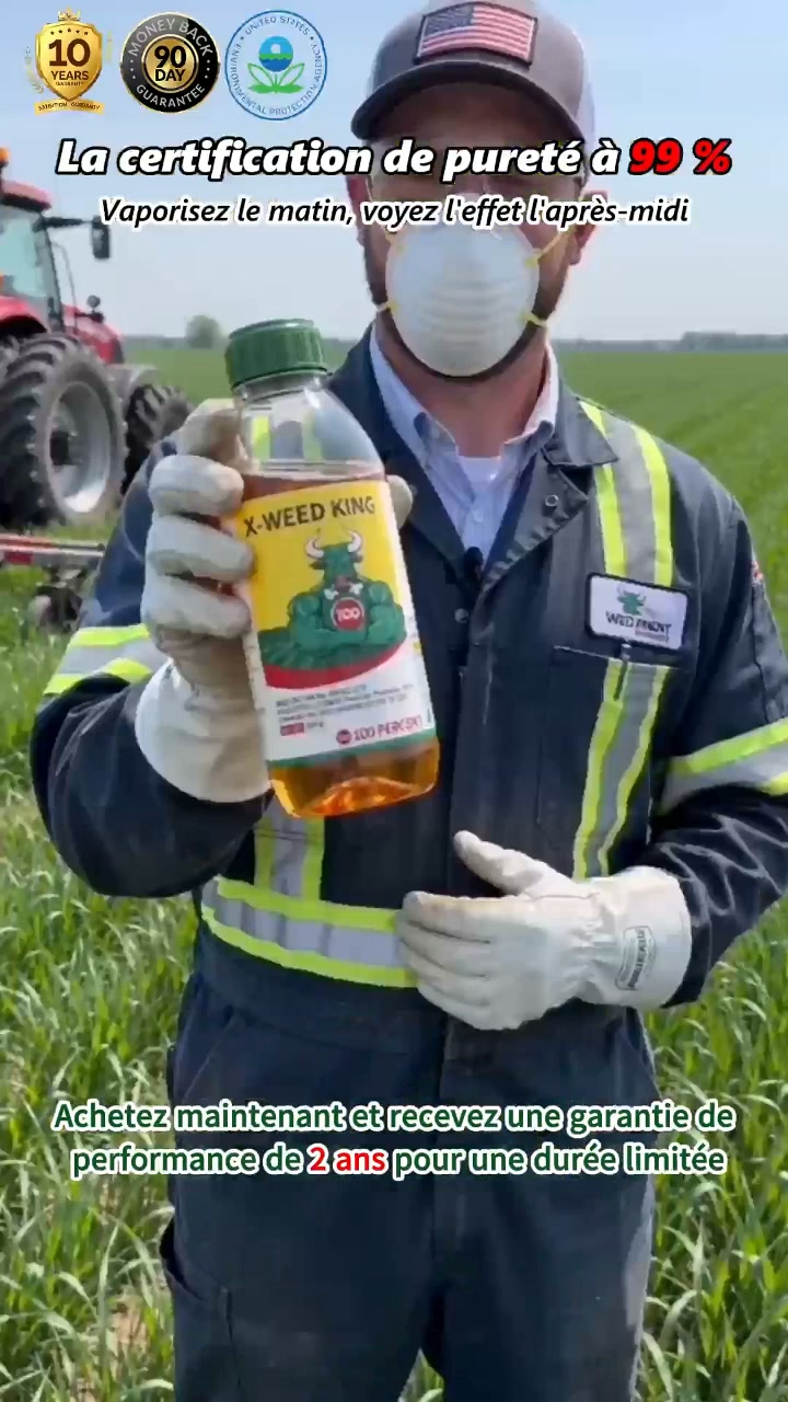 Qualité agricole française : Désherbant et traitement anti