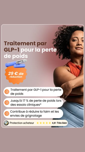 Programme de perte de poids – 29 € de réduction