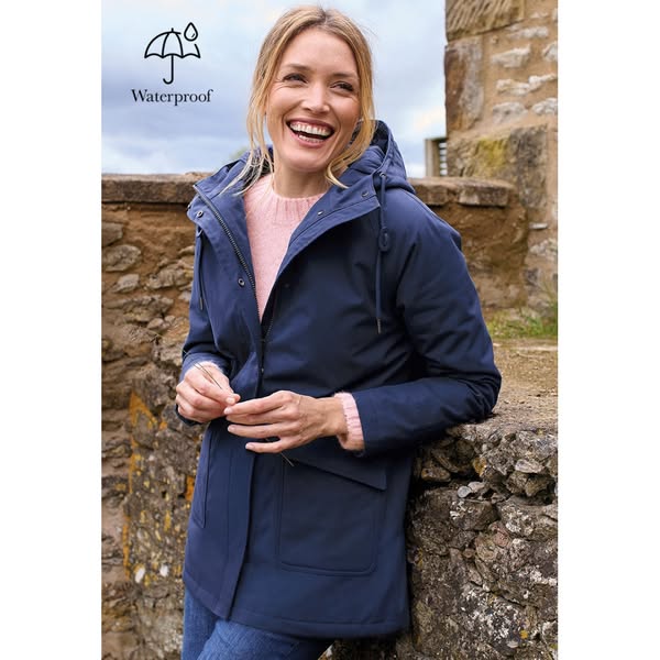 Jill Waterproof Jacket - Navy