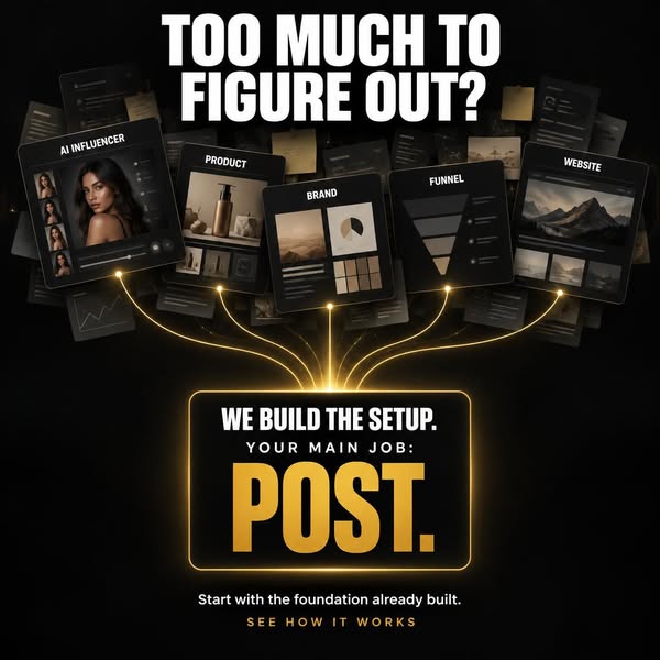 We Build It. You Post.