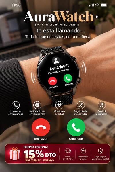 ¡NO ES SOLO UN RELOJ, ES MUCHO MÁS!