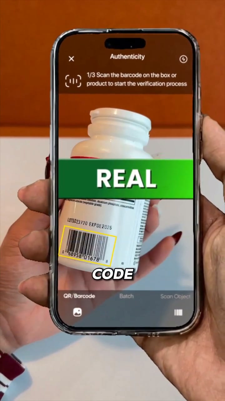 Check any QR, barcode easily!
