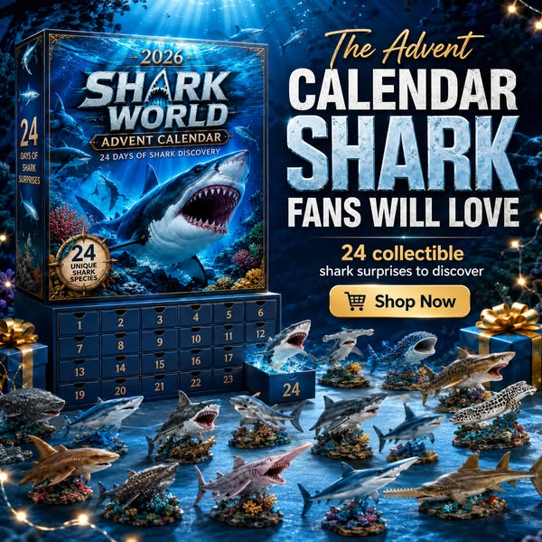 50% Off Today Only- 2026 Shark World Advent Calendar
