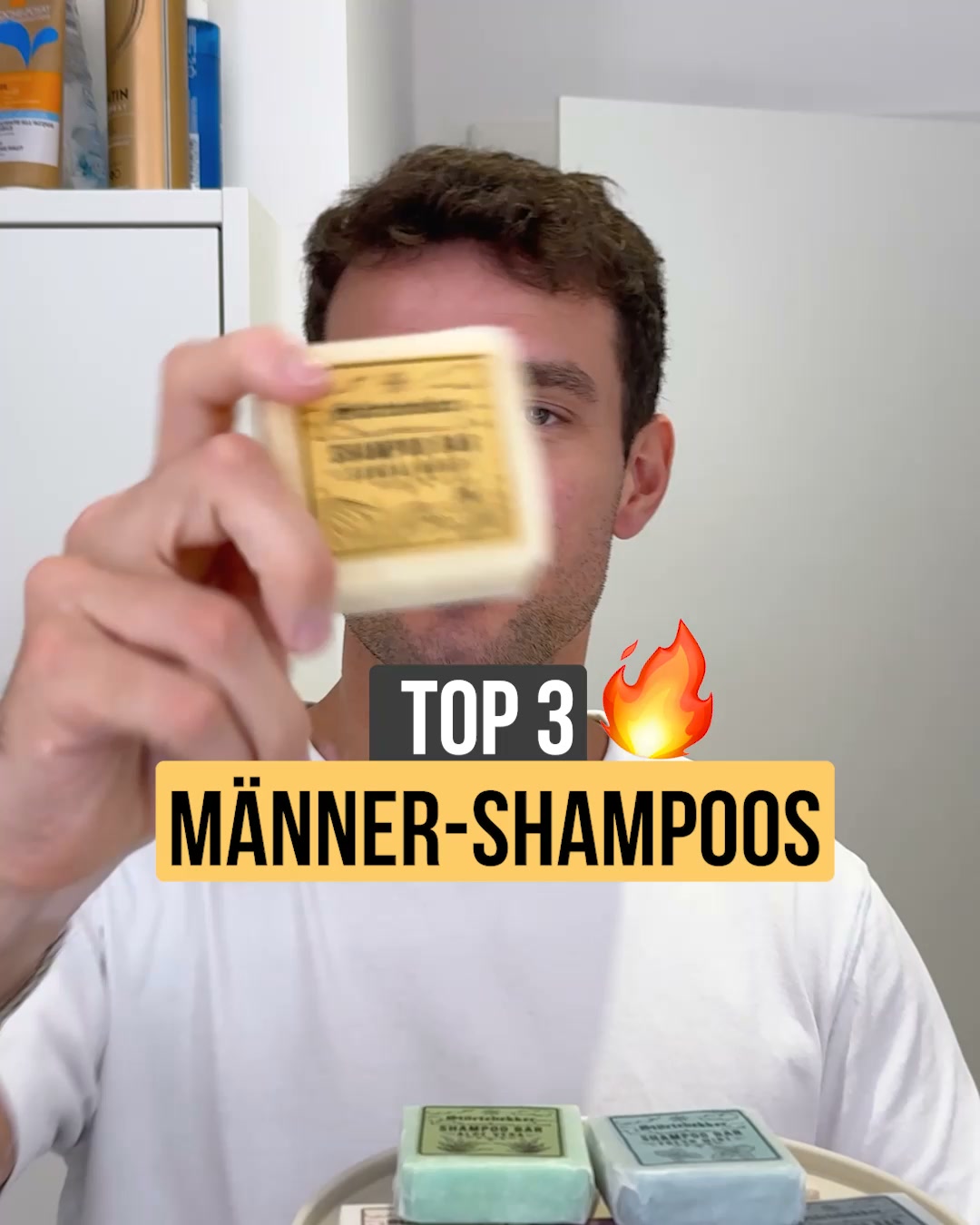 Duschen wie ein Mann. Fühlen wie ein Mann.