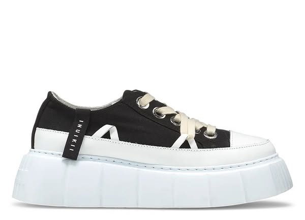 Inuikii Matilda Canvas Low Black - 36
