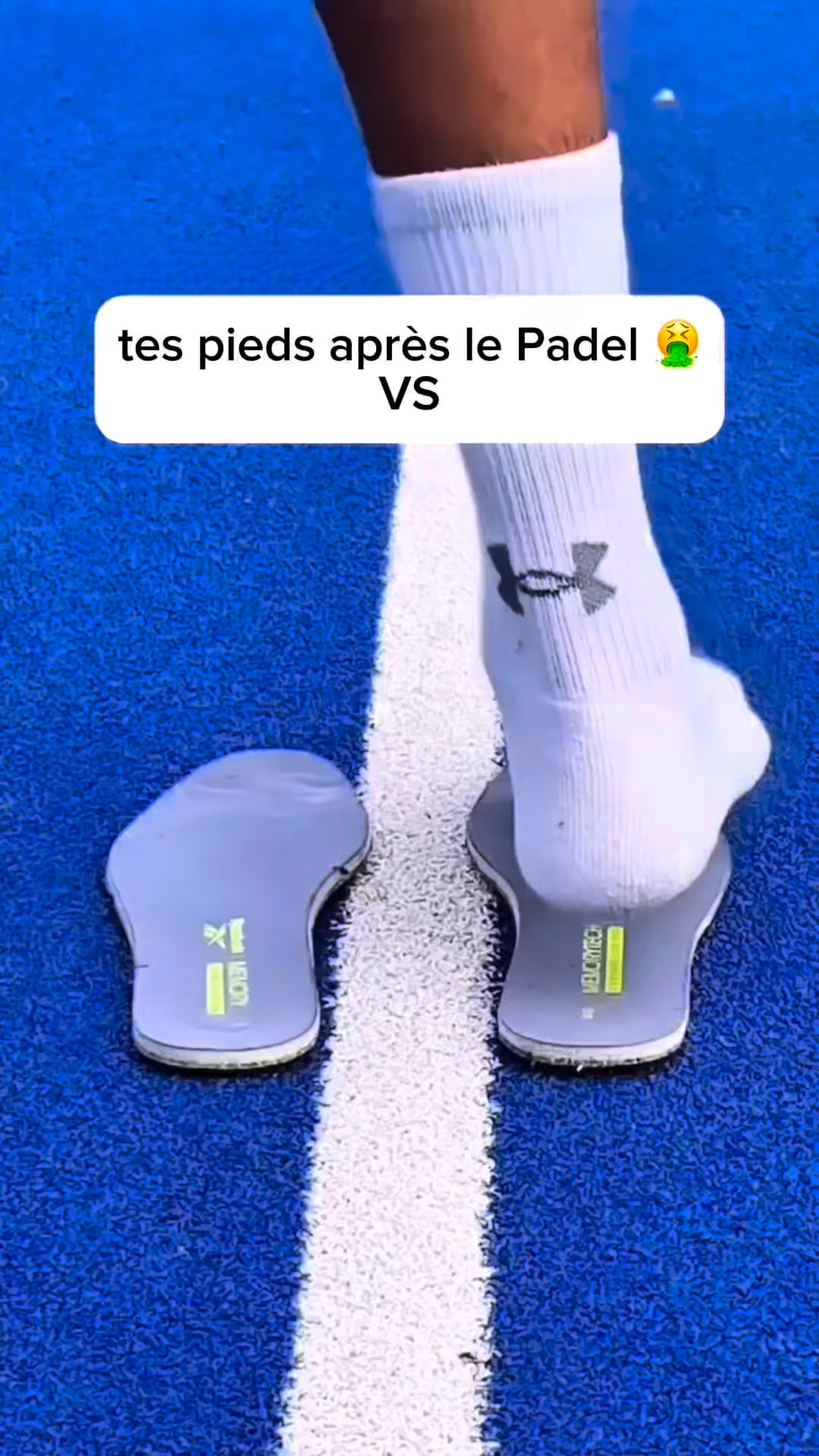 Semelle proshock - jouer sans douleur aux pieds