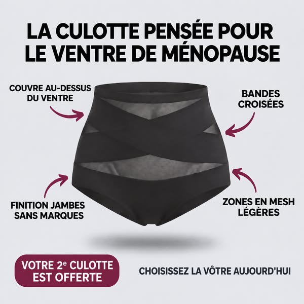 Lisse le ventre de ménopause, instantanément