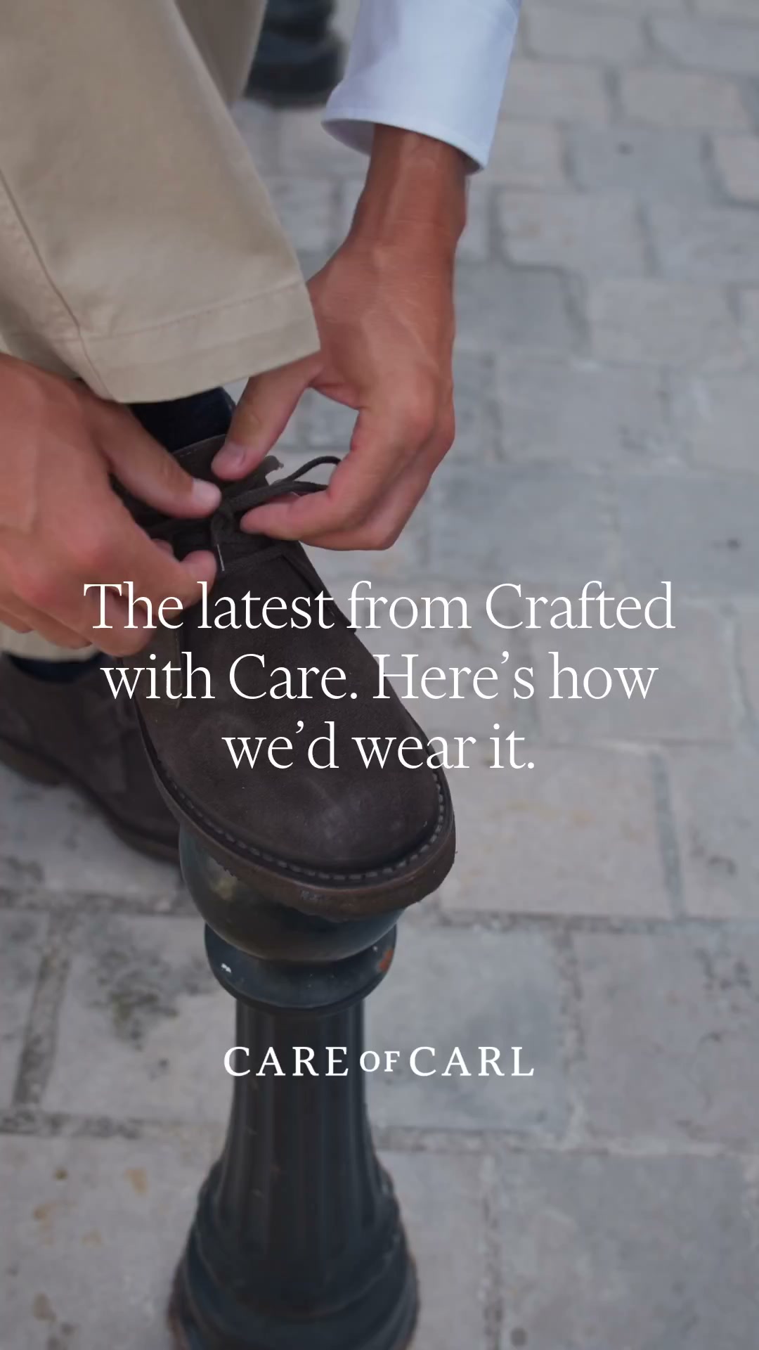 The latest from Crafted with Care. Here’s how we’d wear it.