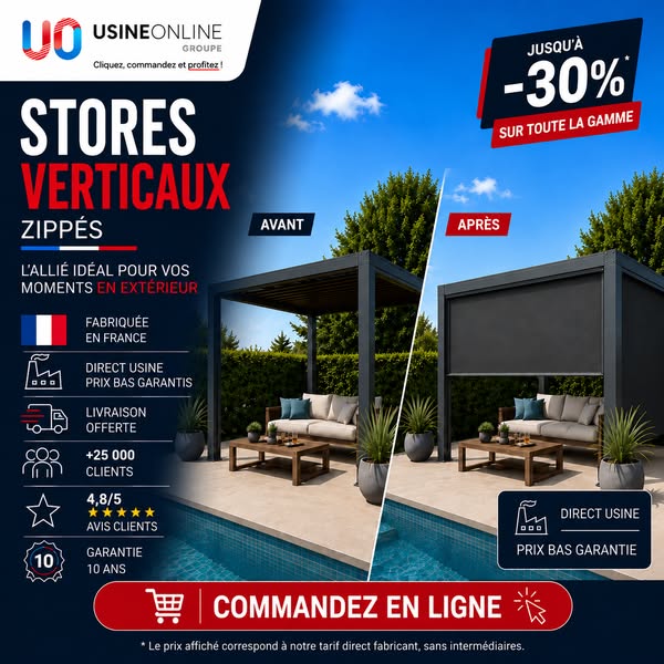 Prix usine - Jusqu'à -30% de réduction !