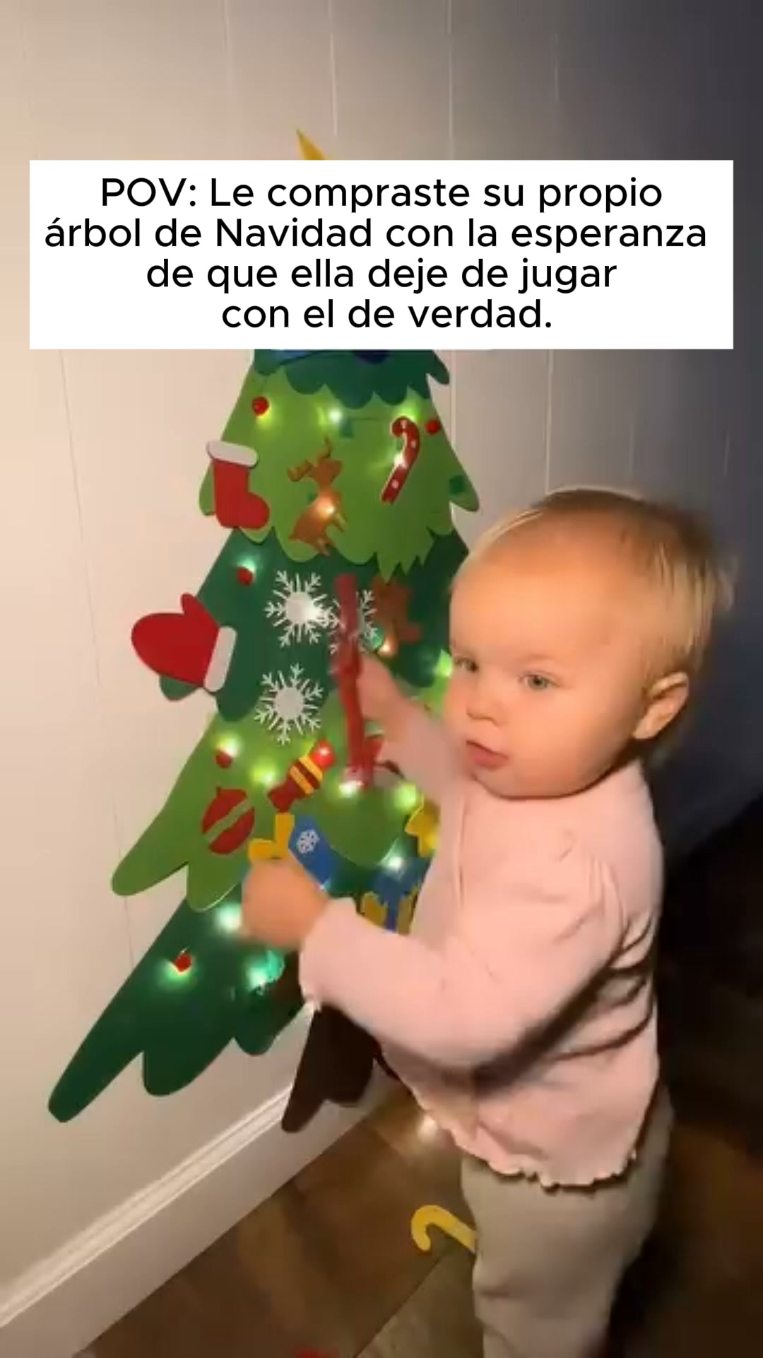 El propio árbol de tu niño pequeño.