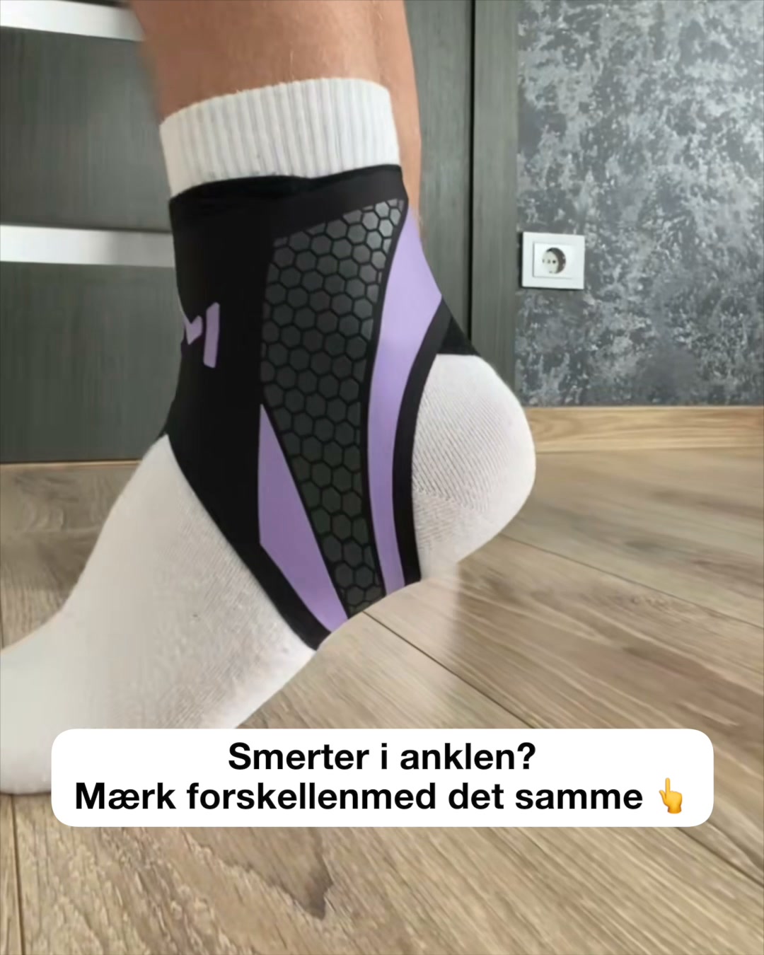 Stop smerter i anklen, og hold dig aktiv!