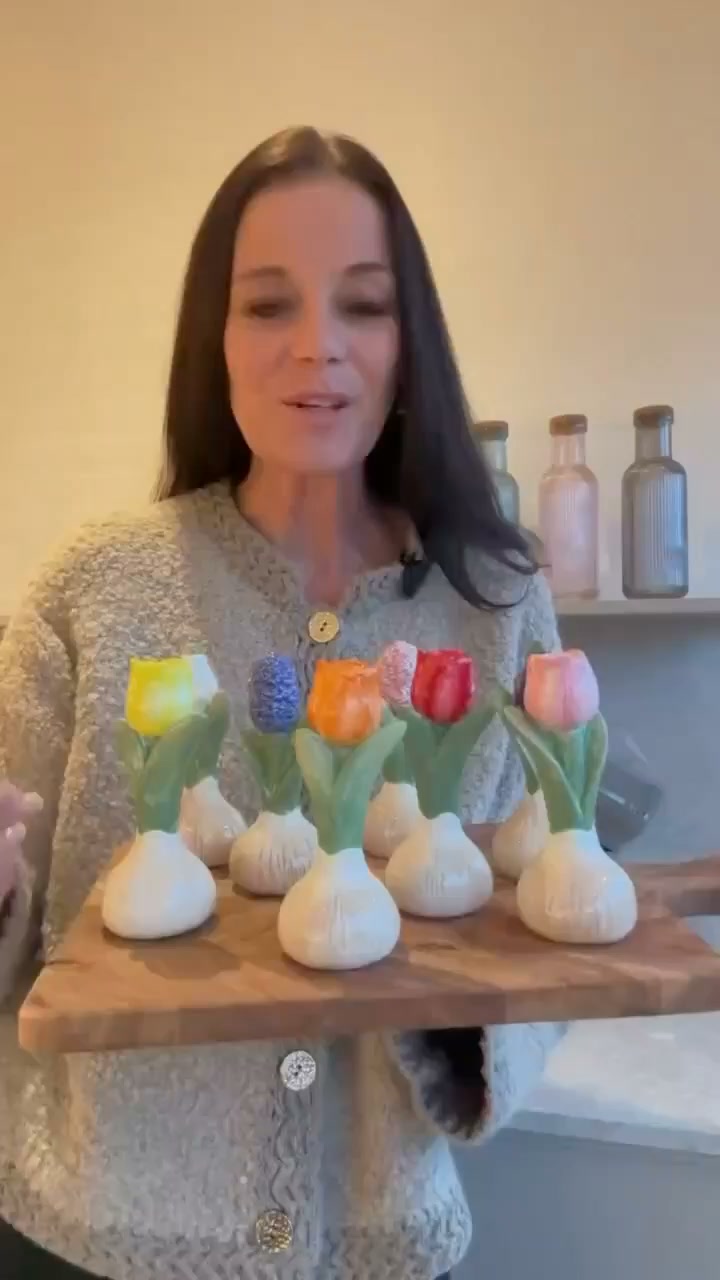 SE LIGE DISSE SØDE Keramik blomster