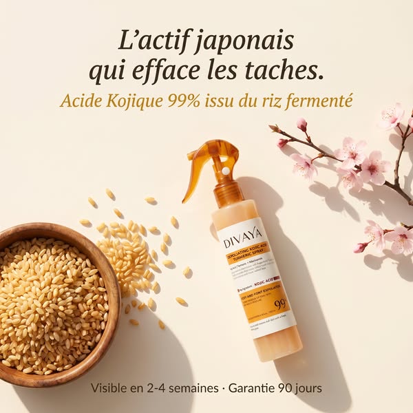 L'actif japonais qui efface les taches.